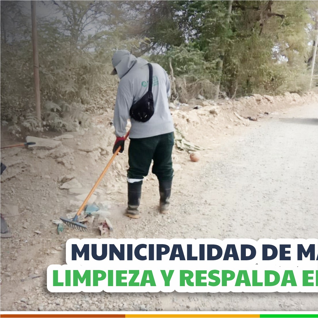 Siempre viendo por el cuidado medio ambiental en nuestro distrito