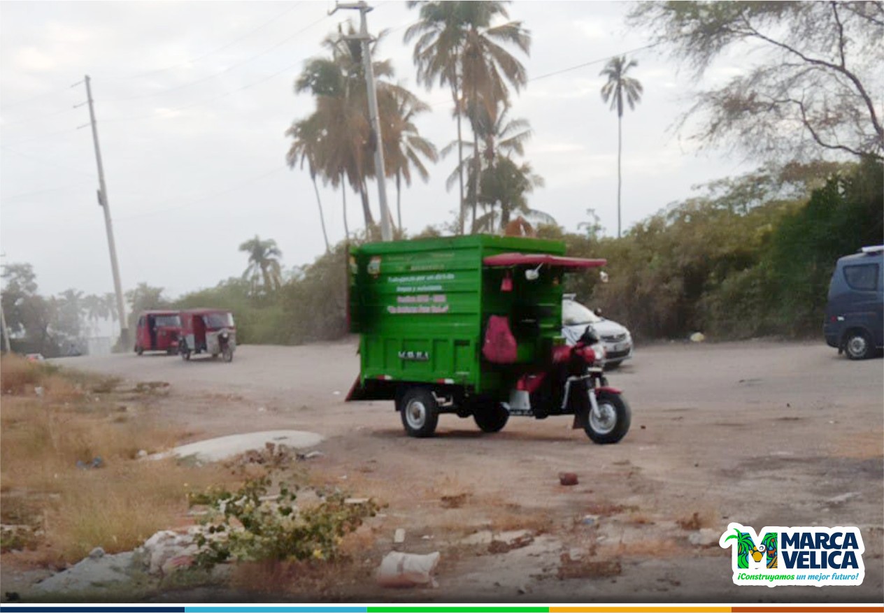 Siempre viendo por el cuidado medio ambiental en nuestro distrito