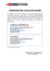 Vista preliminar de documento COMUNICADO Nº01-2025-CCN CAS ADM.