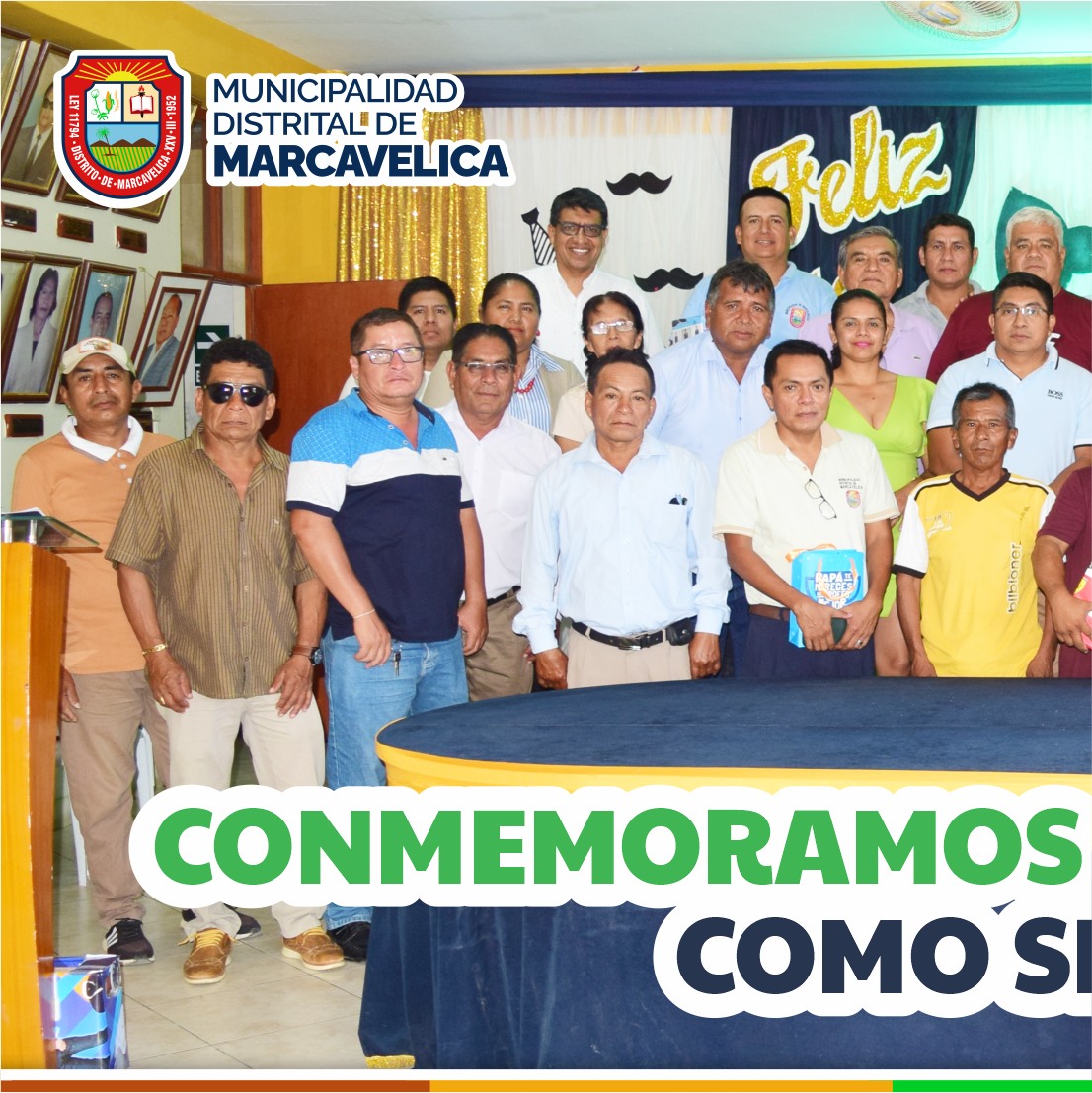 Merecido homenaje a nuestros trabajadores municipales que, además de servir con dedicación a su comunidad, cumplen el valioso rol de padres