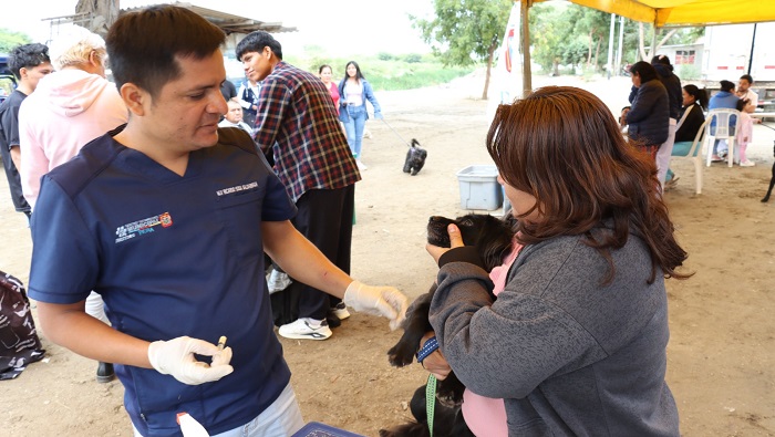 Atención veterinaria