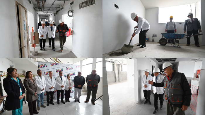 INSN reinicia remodelación del Centro Quirúrgico y Central de Esterilización