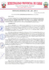 Vista preliminar de documento ORDENANZA MUNICIPAL N° 005