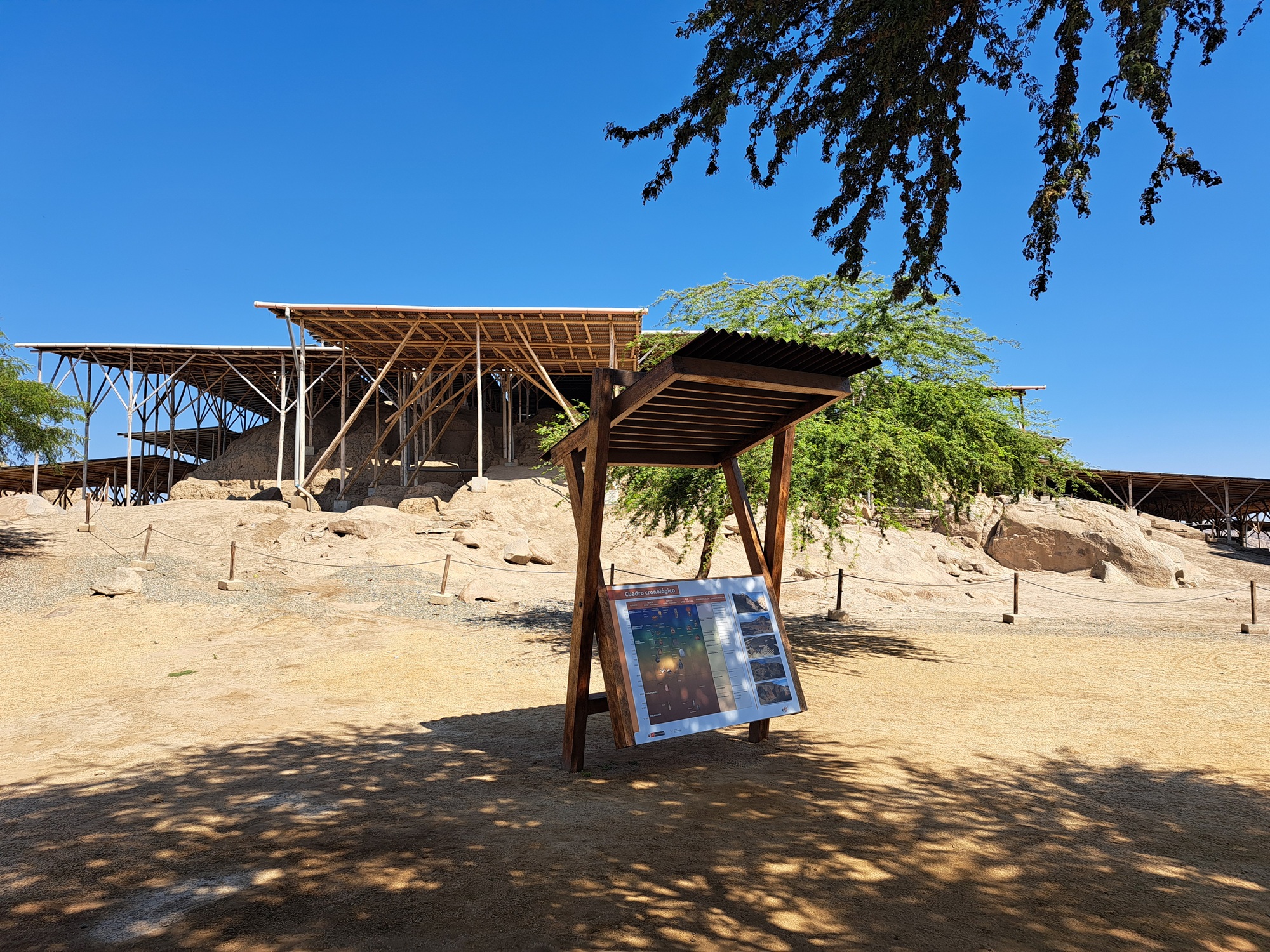 Trabajos en Huaca Ventarrón