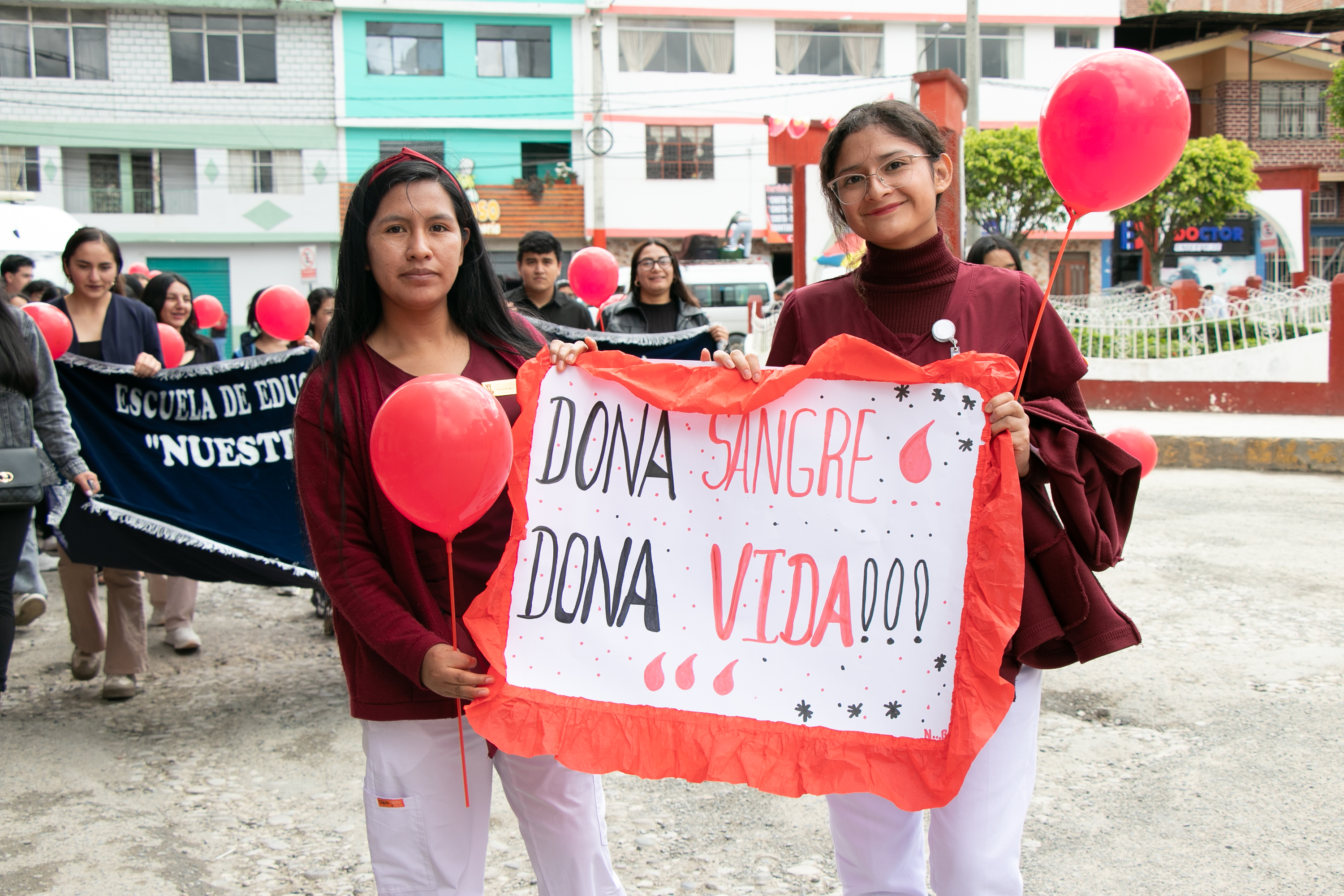 Pasacalle por el día del donante