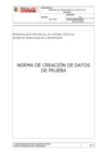 Vista preliminar de documento NO-003 Politica de creacion de datos de prueba