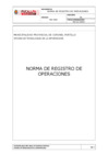 Vista preliminar de documento NO-006 Politica de registro de operaciones