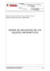 Vista preliminar de documento NO-008 Politica de seguridad de los equipos informaticos