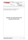 Vista preliminar de documento NO-015 Politica de uso de equipos moviles