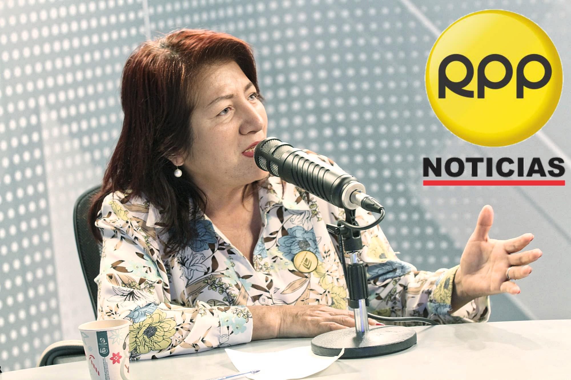 Rosa Vásquez: “Somos un gobierno que está aplicando una política de decir las cosas claras”