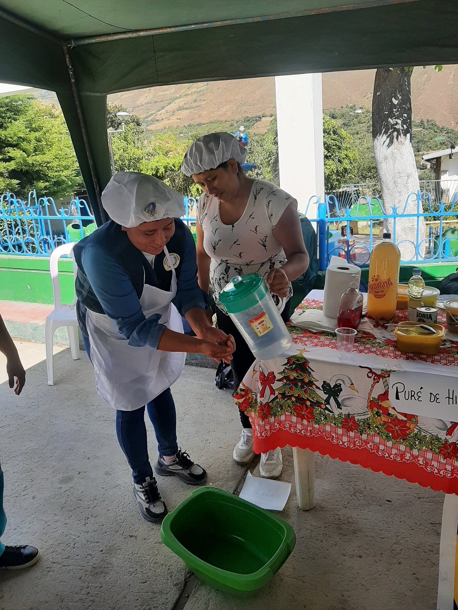 Sesión Demostrativa De Lucha Contra la Anemia