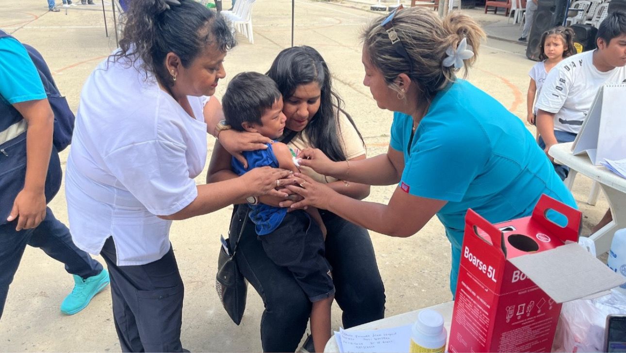 Tumbes: Diresa realizó cerco epidemiológico ante confirmación de primer caso de tos ferina