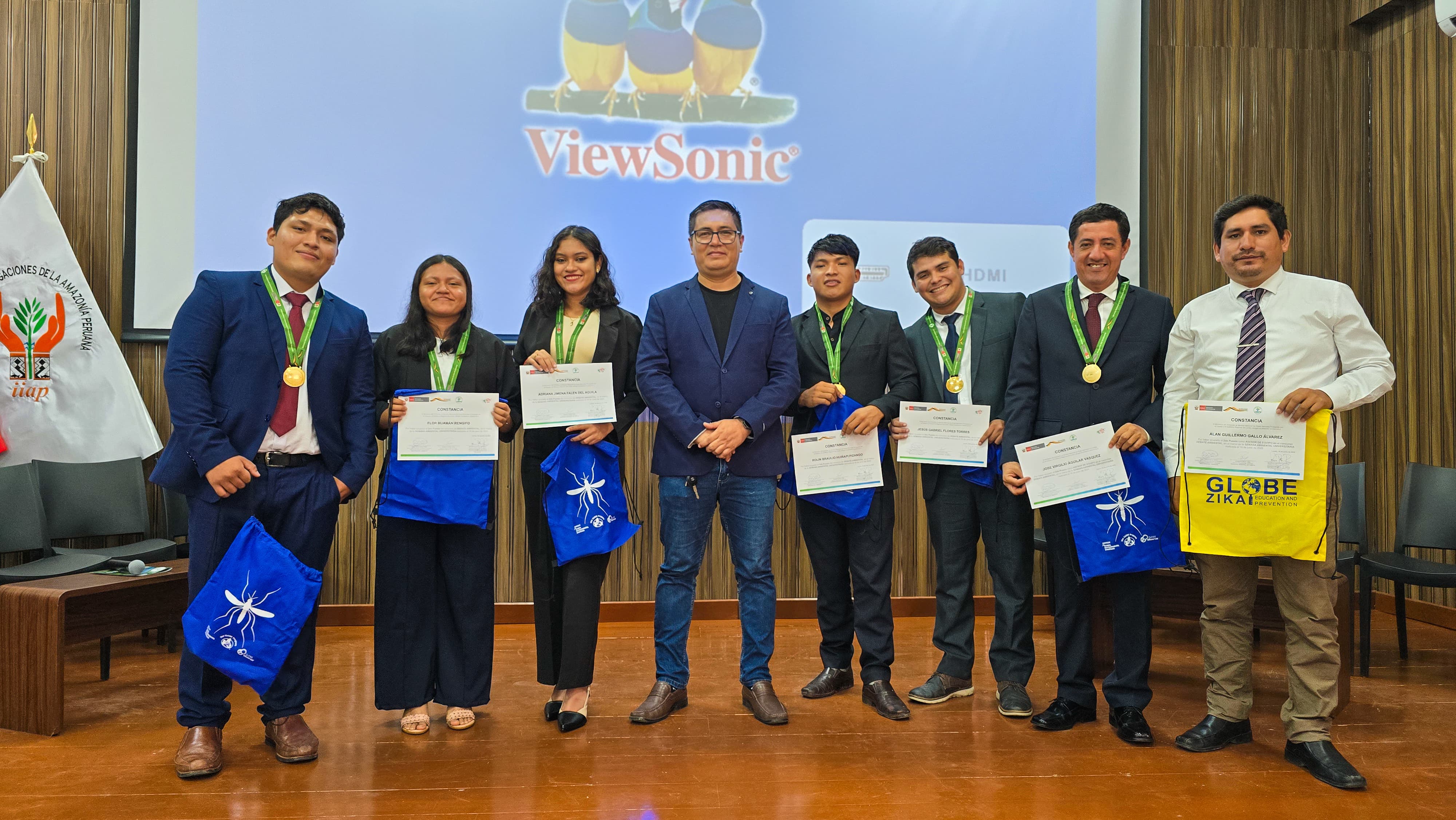 Primera competencia de debate ambiental universitario se realizó con éxito en Loreto.