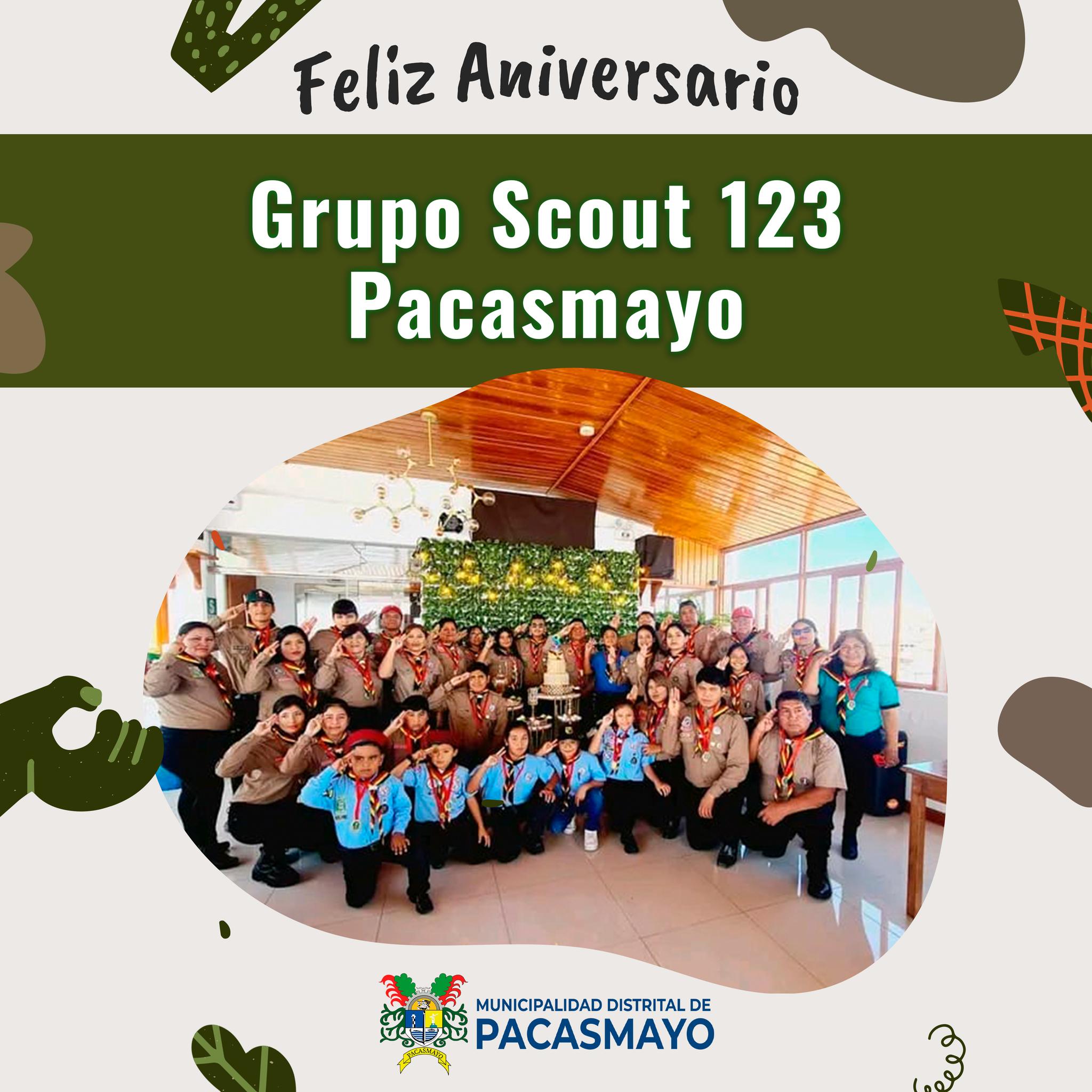 feliz aniversario scout