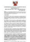 Vista preliminar de documento Resolución Jefatura N.° 281-2025-SUNARP/ZRIX/JEF