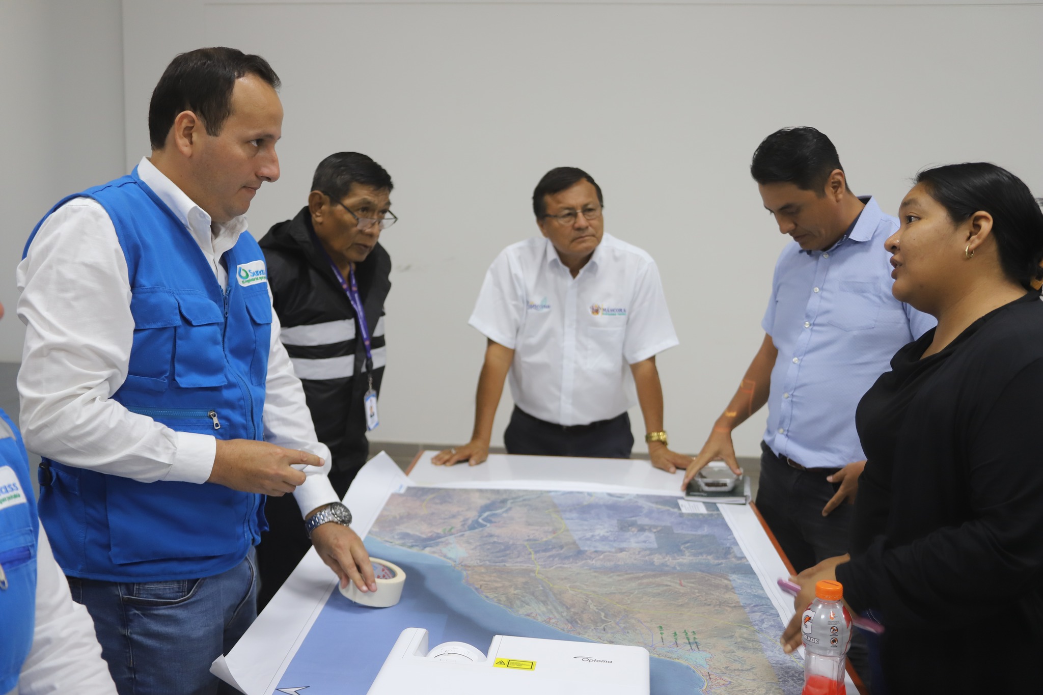 Alcalde de Máncora participa de la Reunión del ADP PIURA Y DE AMBITOS PERIURBANOS EN EPS GRAU