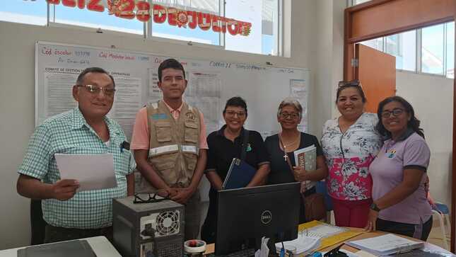 Programa EDUCCA viene trabajando con las  I.E DE MÁNCORA