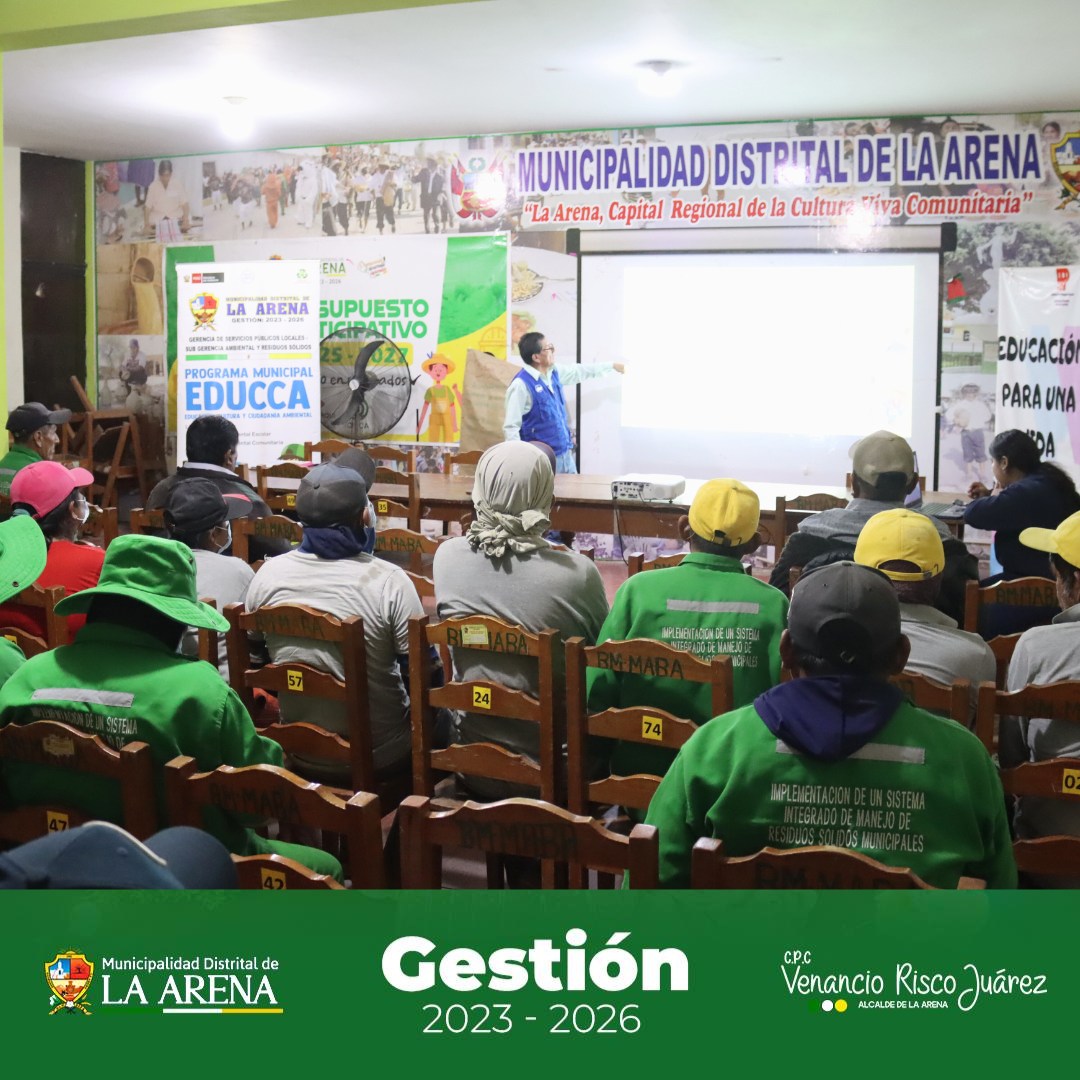 Capacitación áreas verdes