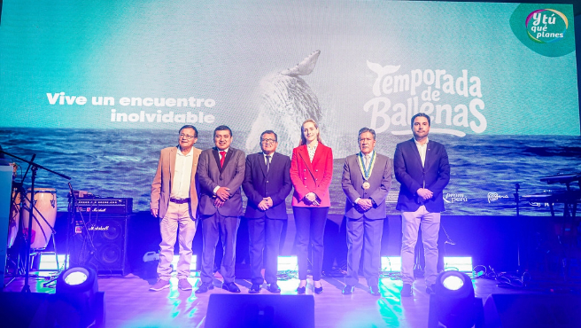 PROMPERÚ lanza oficialmente su campaña de promoción de Avistamiento de Ballenas 2025 con evento inmersivo en Lima-5