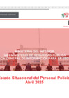 Vista preliminar de documento Reporte de los efectivos policiales a abril 2025