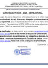Vista preliminar de documento COMUNICADO Nº 0029-2025-Reporte de la información en el marco de la ejecución de los Juegos Escolares Deportivos y Paradeportivos (JEDPA 2025) en las Redes Educativas a la DEFID