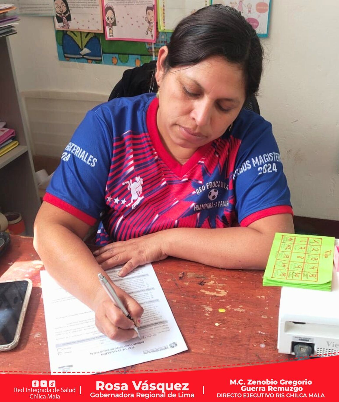 Puesto de Salud de Huampará capacita a docentes para promover una vida saludable en la infancia