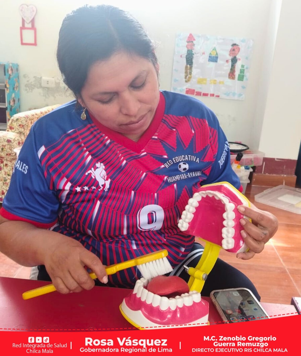 Puesto de Salud de Huampará capacita a docentes para promover una vida saludable en la infancia