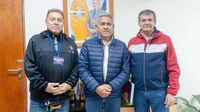 Municipalidad provincial de Huaral impulsa importante coordinación para futuro campeonato nacional de Basketball