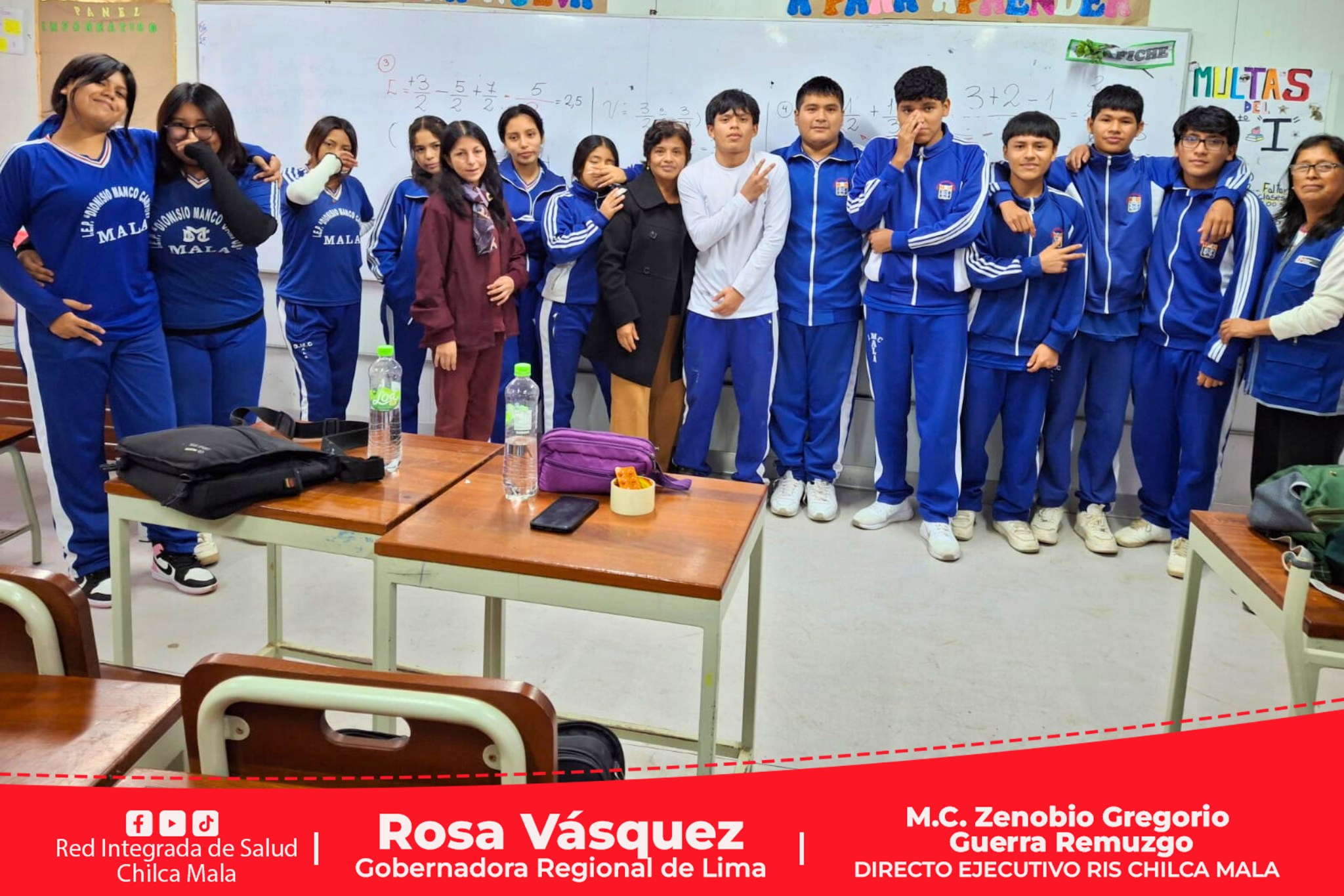 Intervención Integral por la Salud Adolescente en la I.E. Dionicio Manco Campos