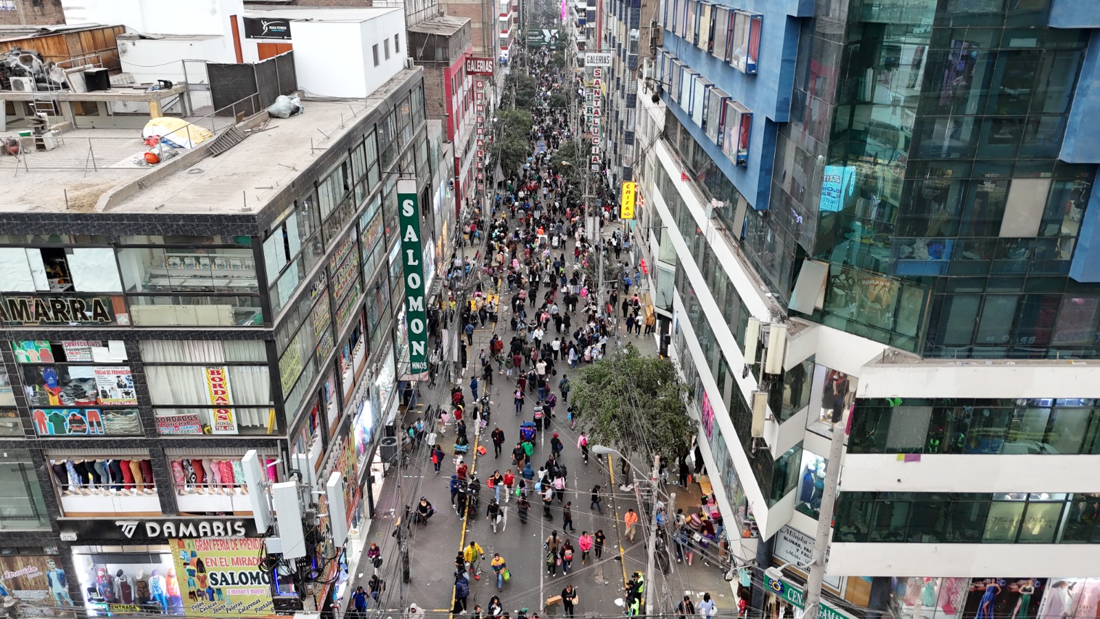 Vista panorámica de Gamarra