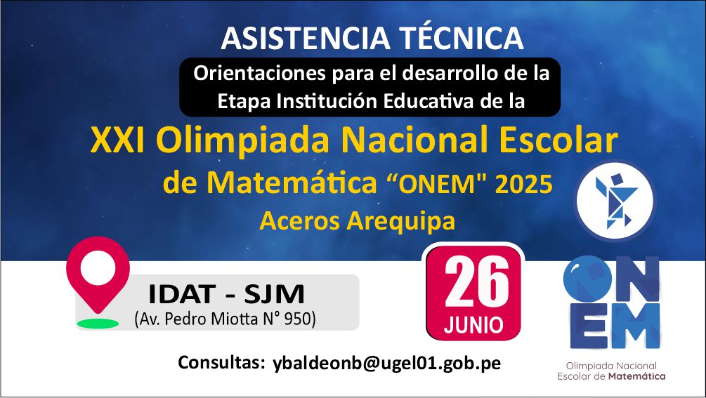 Asistencia Técnica ONEM