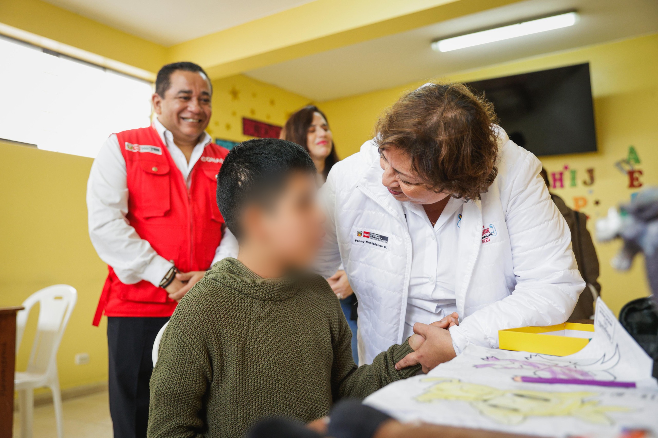 Ministra visita CAR San Francisco de Asís y Cieneguilla en Cercado de Lima