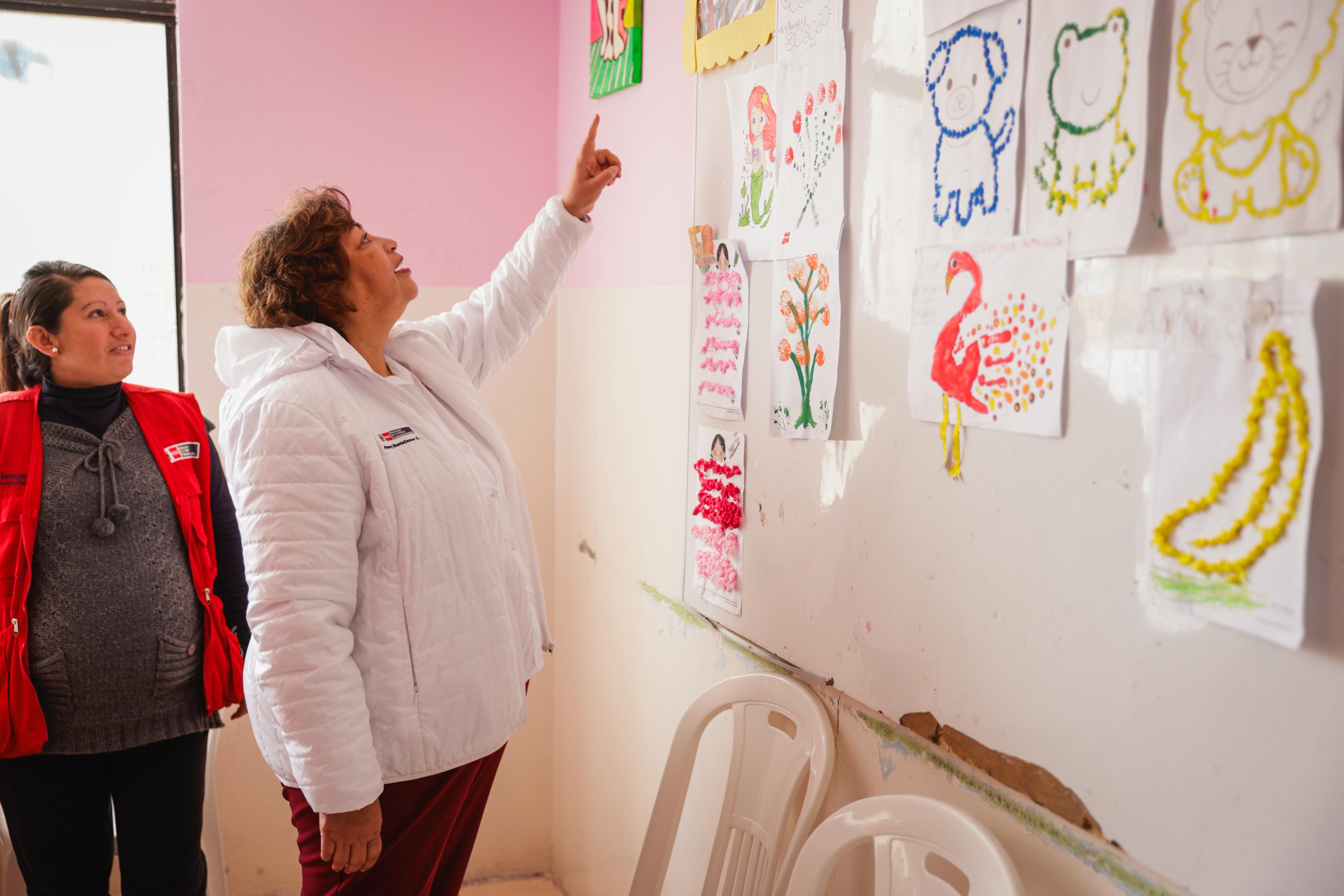 Ministra visita CAR San Francisco de Asís y Cieneguilla en Cercado de Lima