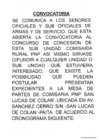 Vista preliminar de documento CONVOCATORIA ROUD CPNP SAN LUCAS DE COLAN - PIURA.