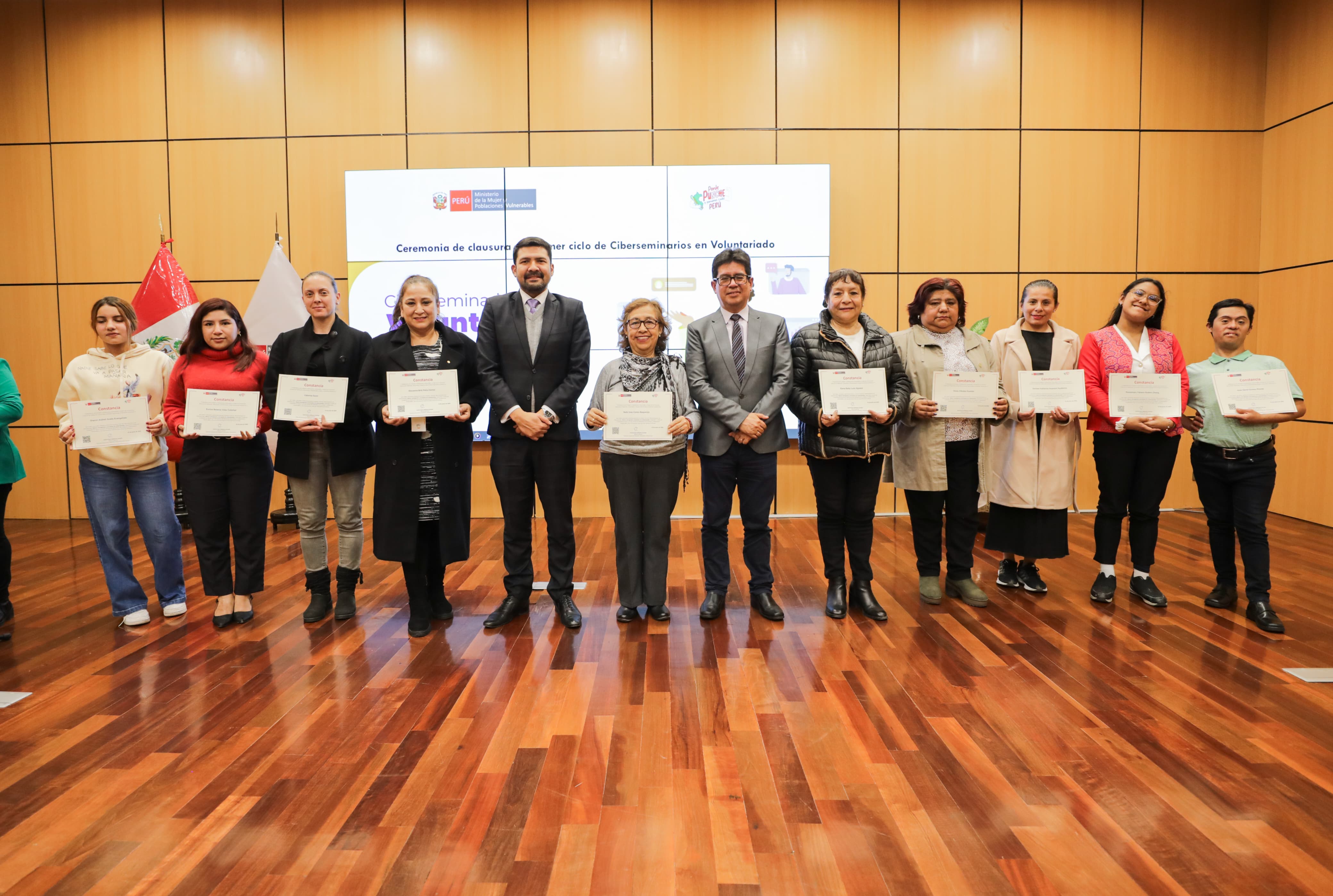 Más de 400 personas fortalecieron sus capacidades en el primer ciclo de Ciberseminarios en Voluntariado 2025