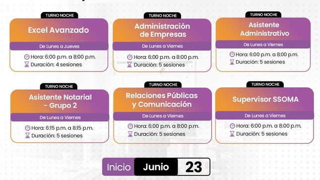 ✍ La Municipalidad Provincial de Abancay en coordinación con el Instituto Peruano de Negocios, te invita a participar de nuestra convocatoria de los cursos virtuales de empleabilidad , con acceso libr