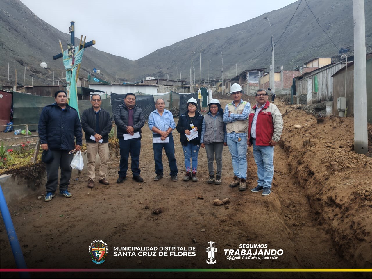 Comprometidos con el bienestar: Municipalidad supervisa instalación de agua potable en Bellavista