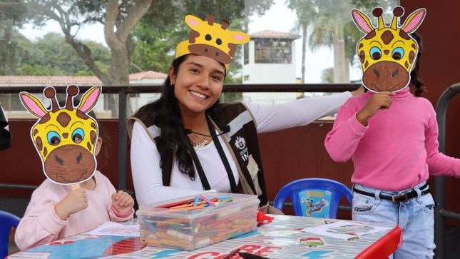 Conoce a Domingo, Ruben y Melman, las jirafas del Parque De Las Leyendas