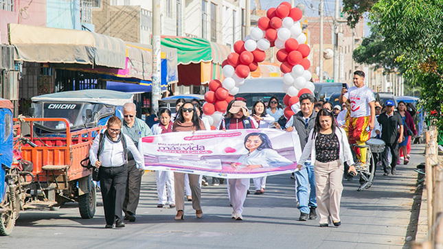 Huarmey se une por la salud materna: inician actividades por la semana de la maternidad saludable, segura y voluntaria