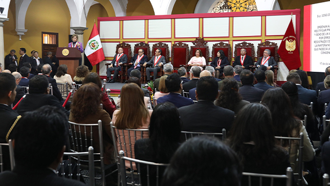 Presidenta del TC: “Nuestras decisiones, no obedecen a colores políticos, sino a nuestra convicción de impartir justicia defendiendo los derechos fundamentales”