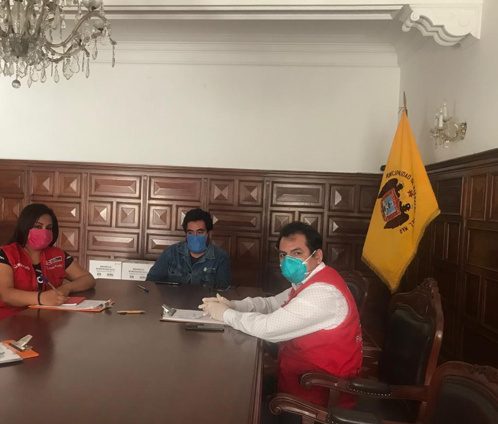 CONADIS, realizó una fiscalización en la municipalidad distrital de Magdalena el Mar