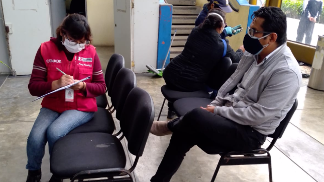 reunión con representante de sub gerencia de recursos humanos