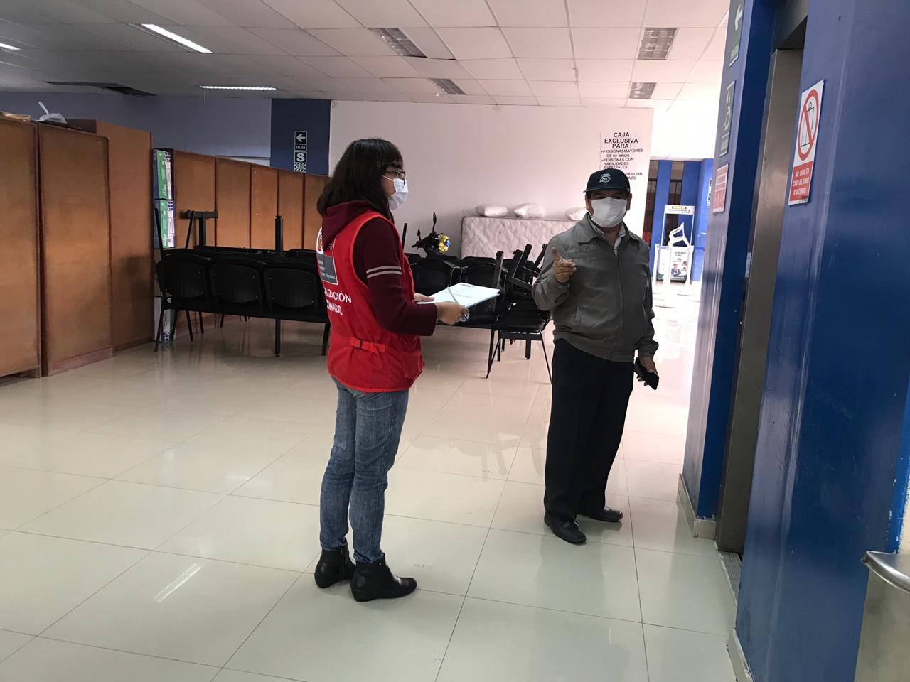 verificando ascensor inoperativo