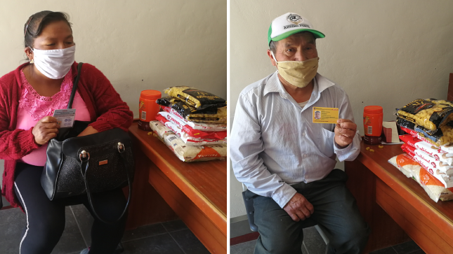 entrega de alimentos a personas con discapacidad