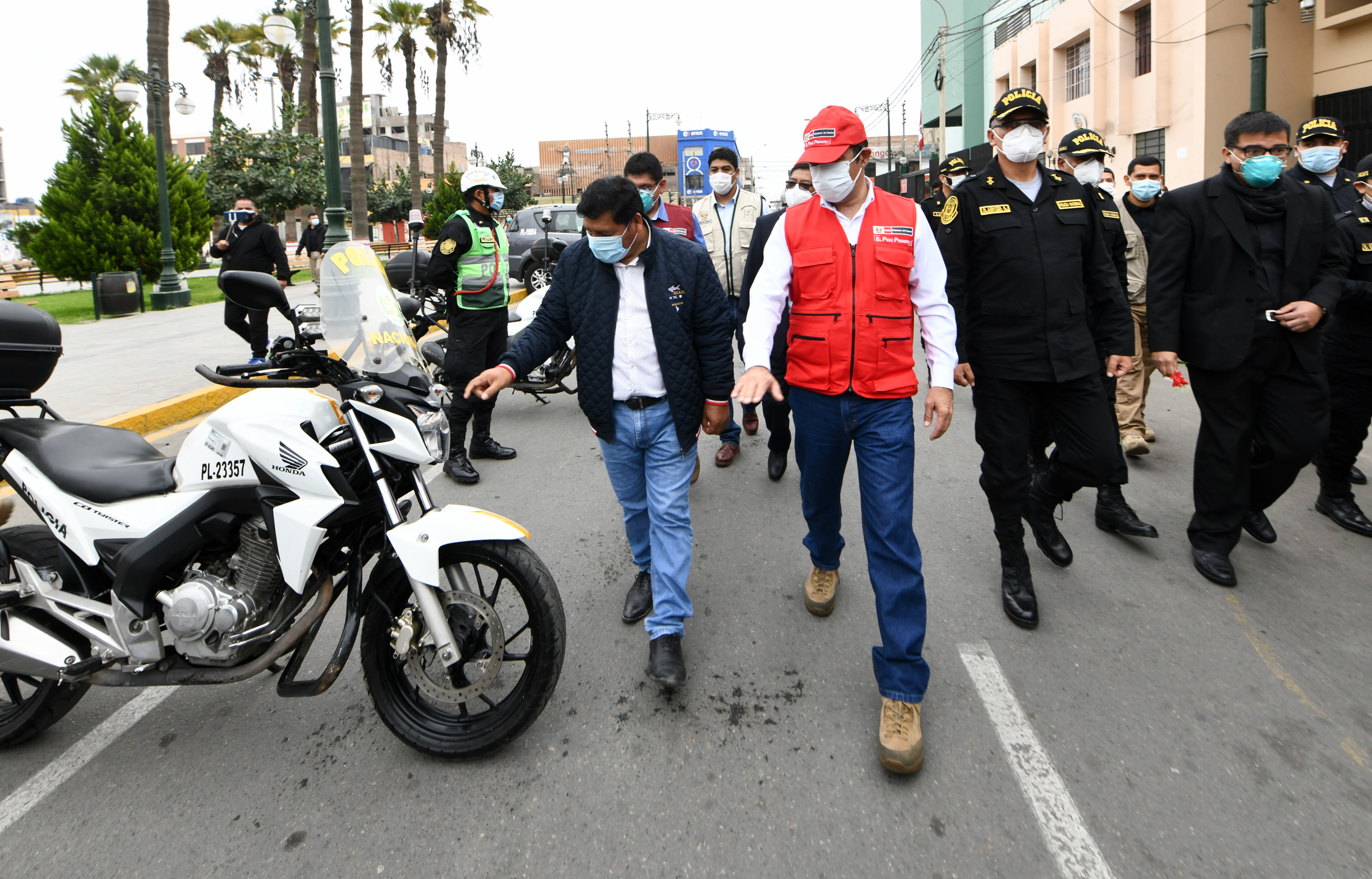 Ministro del Interior recalcó que la nueva flota será de gran ayuda para frenar la criminalidad.