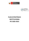 Vista preliminar de documento PEI 2020-2023 