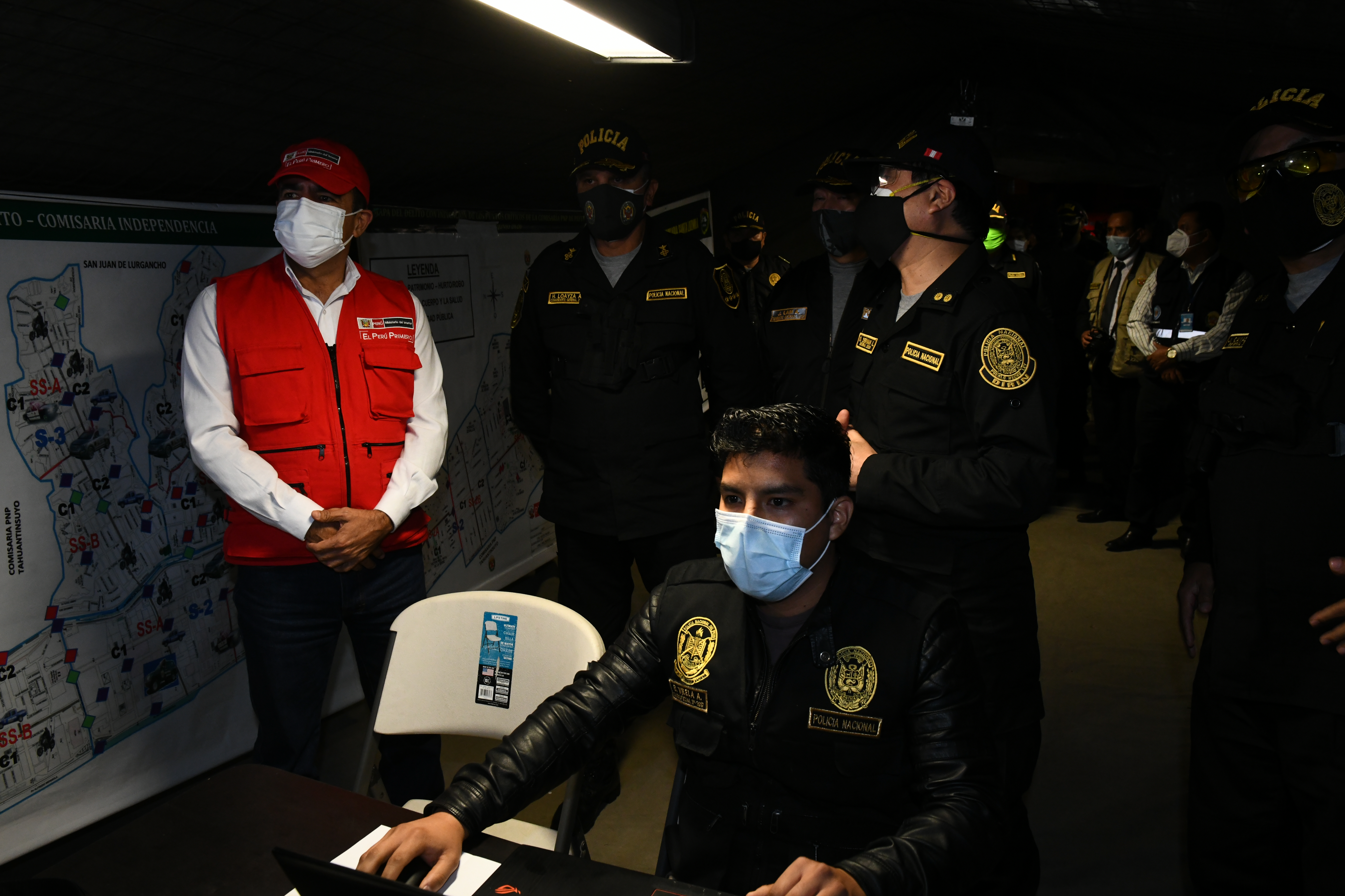 Ministro del Interior lideró nuevo megaoperativo contra delincuencia en Lima Norte