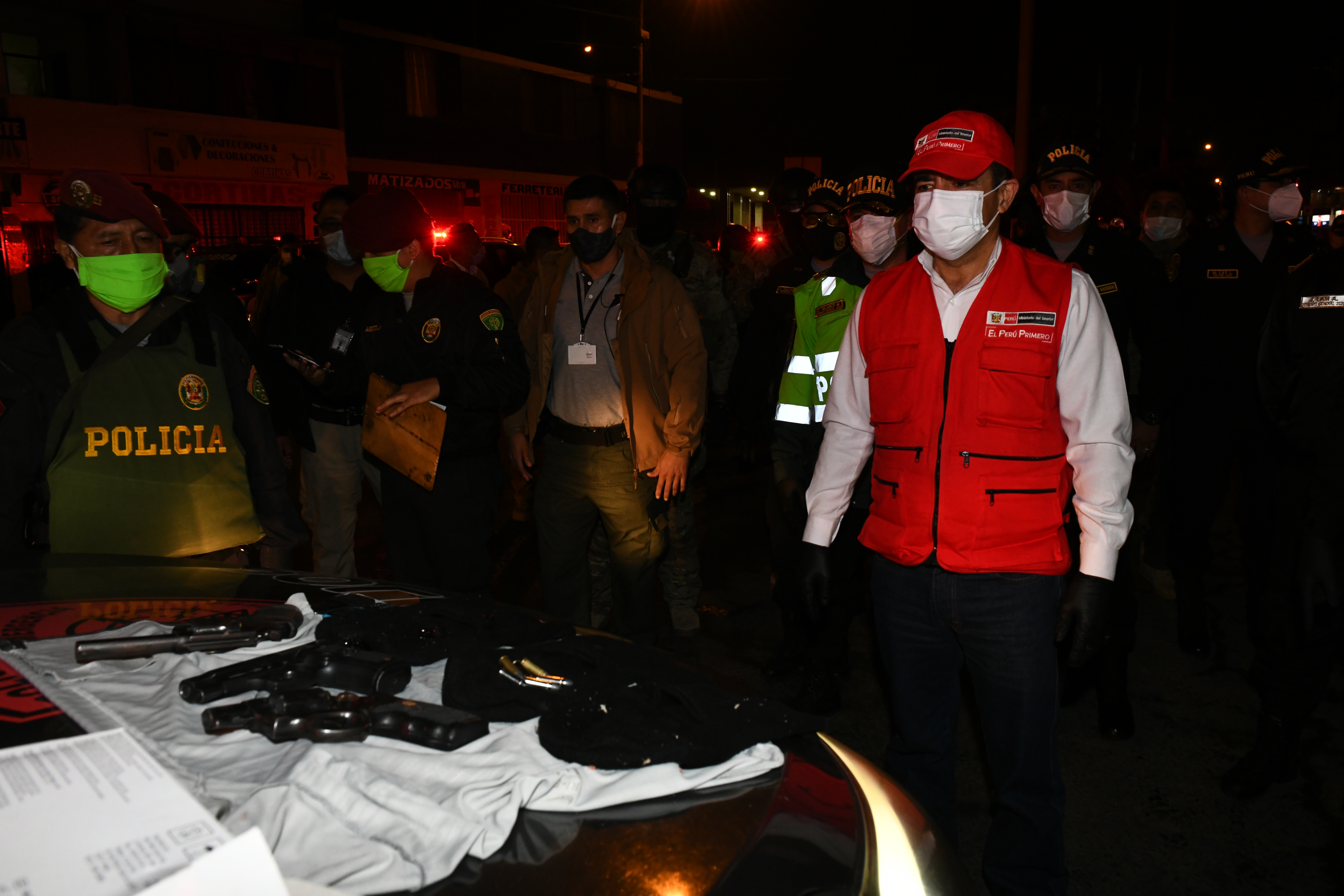 Ministro del Interior lideró nuevo megaoperativo contra delincuencia en Lima Norte