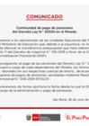 Vista preliminar de documento Comunicado: Continuidad de pago de pensiones del Decreto Ley N.° 20530 en el Minedu
