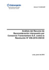 Vista preliminar de documento Osinergmin-310-2018-GRT-IT
